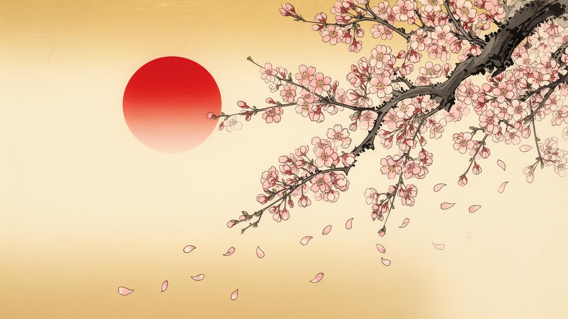 Ukiyo-e Sakura